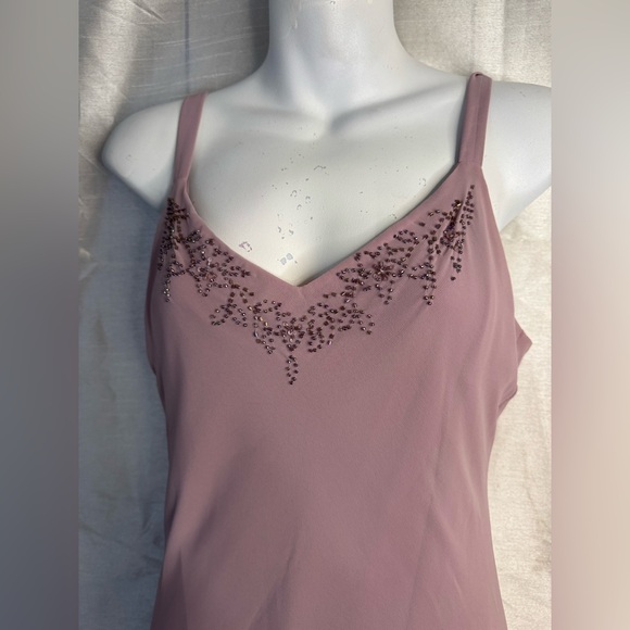 Elegant Mauve Dress with Jacket - Picture 3 of 8